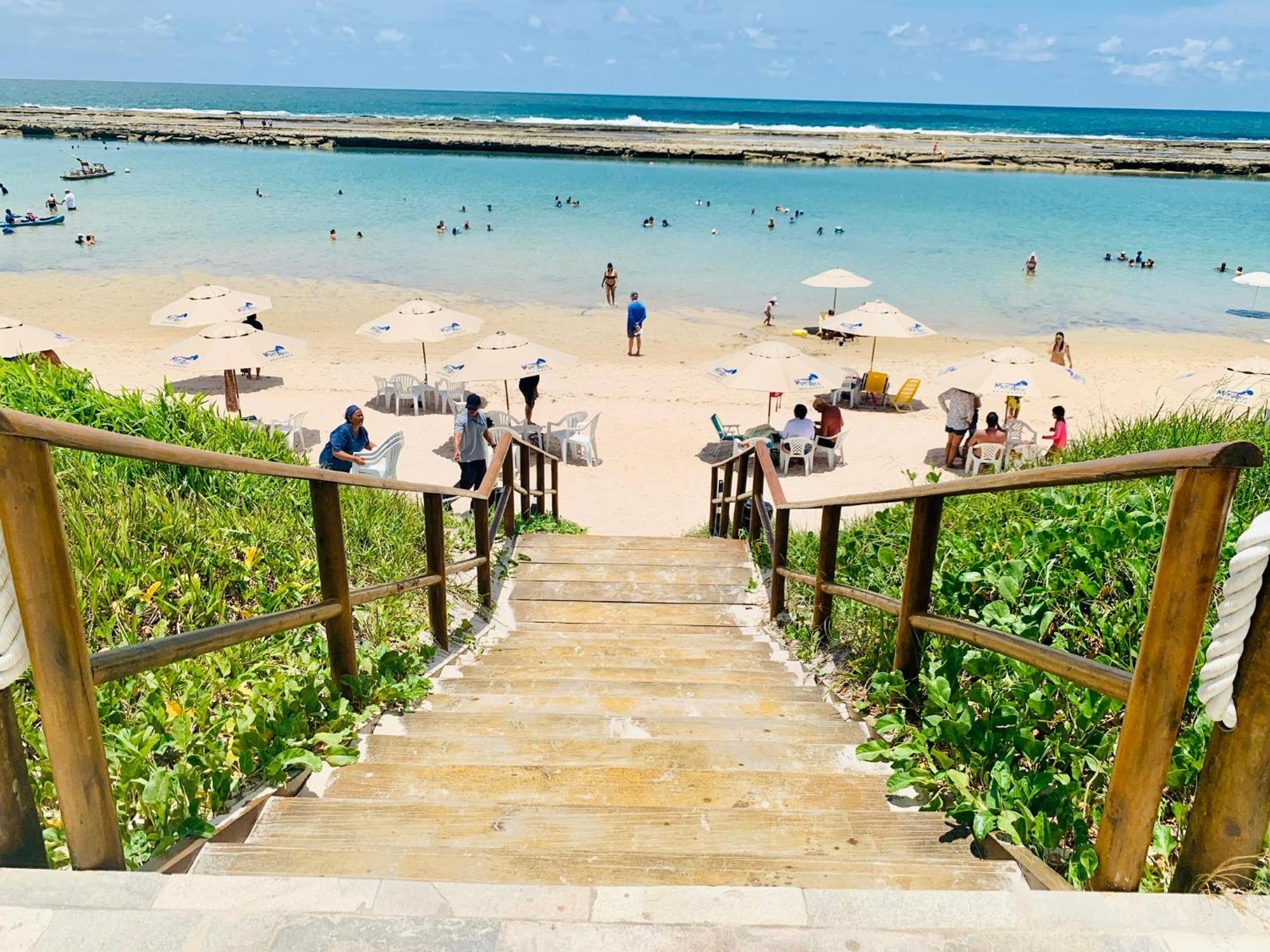 Bangalo Boutique Com Piscina Privativa Villa Porto de Galinhas Luaran gambar